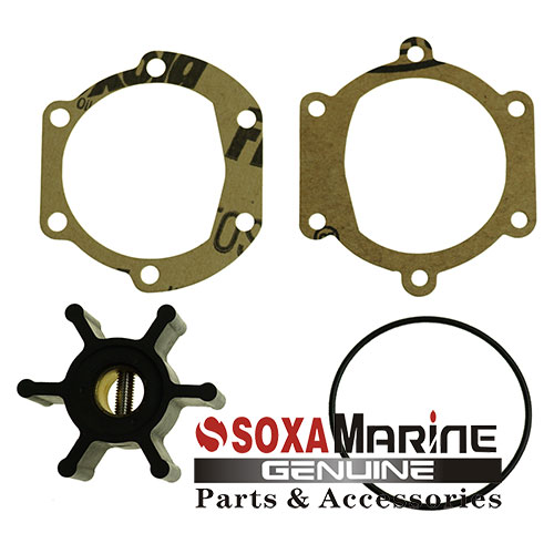 thumbnail image 2 of CarBole Water Engine Impeller – Replaces Johnson 09-1027B, Jabsco 1210-0001, Volvo Penta 2 of 6
